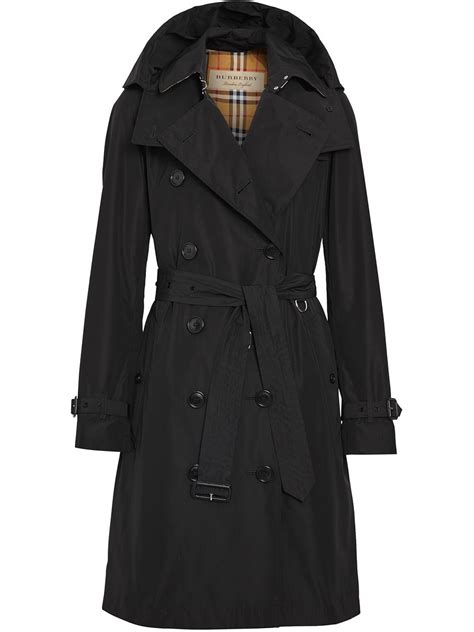 burberry kensington hooded trench coat red|trench coat Burberry original.